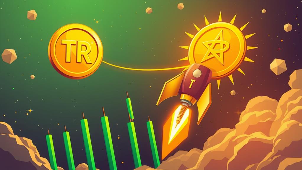 analyzing trx price increase