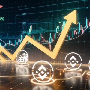 binance coin rises dex volume