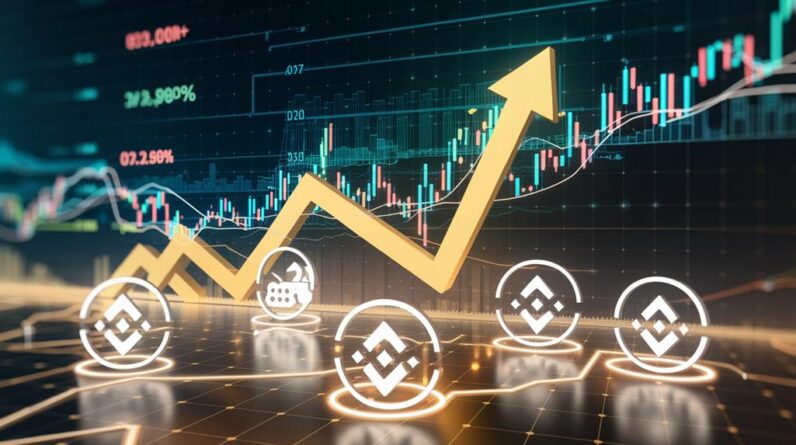 binance coin rises dex volume