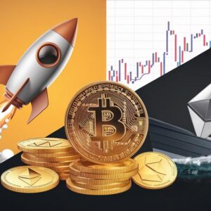 bitcoin etfs rise ether falls