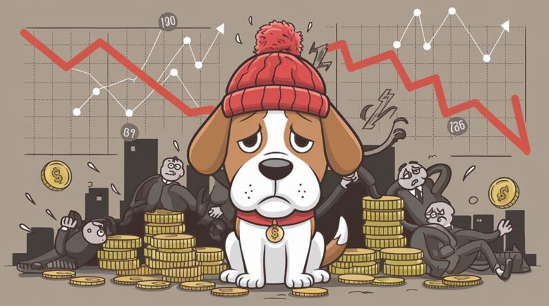 dogwifhat market faces decline