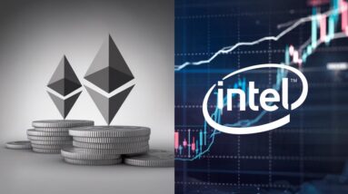ethereum cardano stagnate intel soars