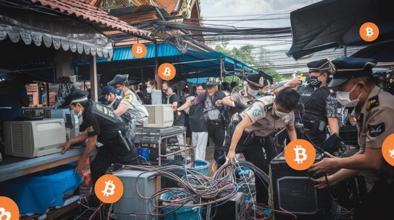 thailand bans illegal bitcoin operation