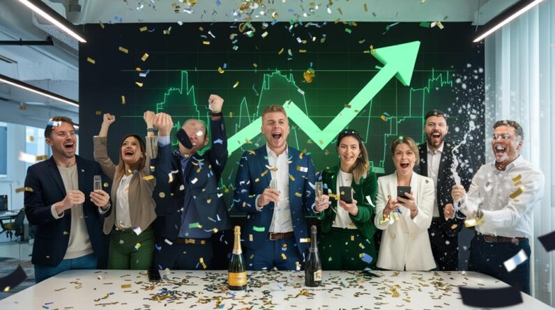 trx holders celebrate recovery